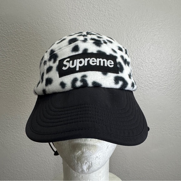 Supreme Polartec Earflap Camp Cap (FW24) Leopard